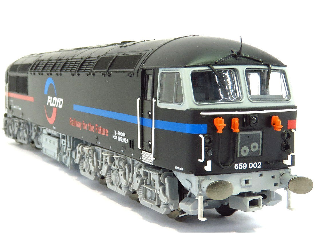 Hornby OO Gauge Locomotive Floyd Zrt. Class 56, Co-Co, 659 002 (ex-56115) - Era 10 R3888
