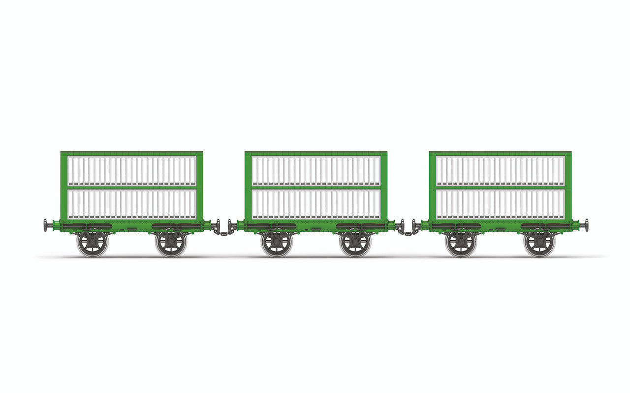 Hornby OO Gauge L&MR Sheep Model Railway Wagon Pack Era 1 R60165