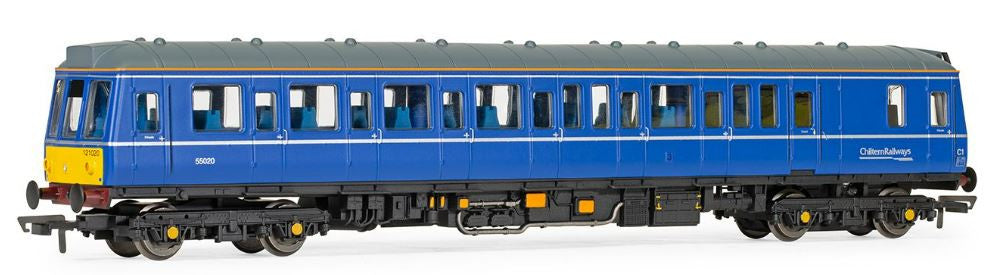 Hornby OO Gauge Railroad Plus Chiltern Railways, Class 121 'Bubble Car', Bo-Bo , 121020 - Era 9 R30193