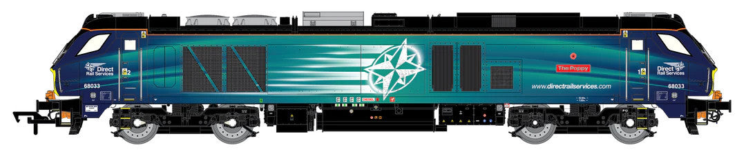 Dapol OO Gauge Class 68 'Black Douglas' 68030 Transpennine Express 4D-022-025