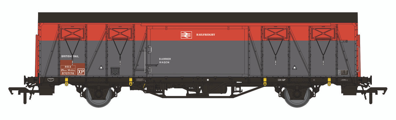 Rapido OO Gauge RBX No. B707178, Railfreight red/grey 910007