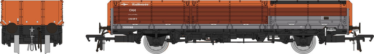 Rapido Trains OO Gauge OAA No. 100088, Railfreight red/grey 915012
