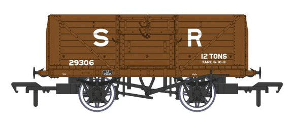 Rapido UK OO Gauge SR 8-Plank Wagon - 29306 SR Brown Pre 1936 940001