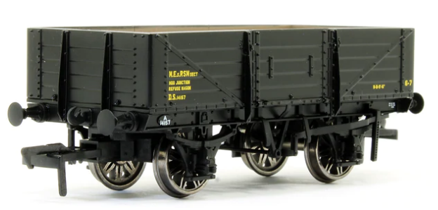 Rapido OO Gauge SECR D1347 5 plank open - BR no.DS14157 906010