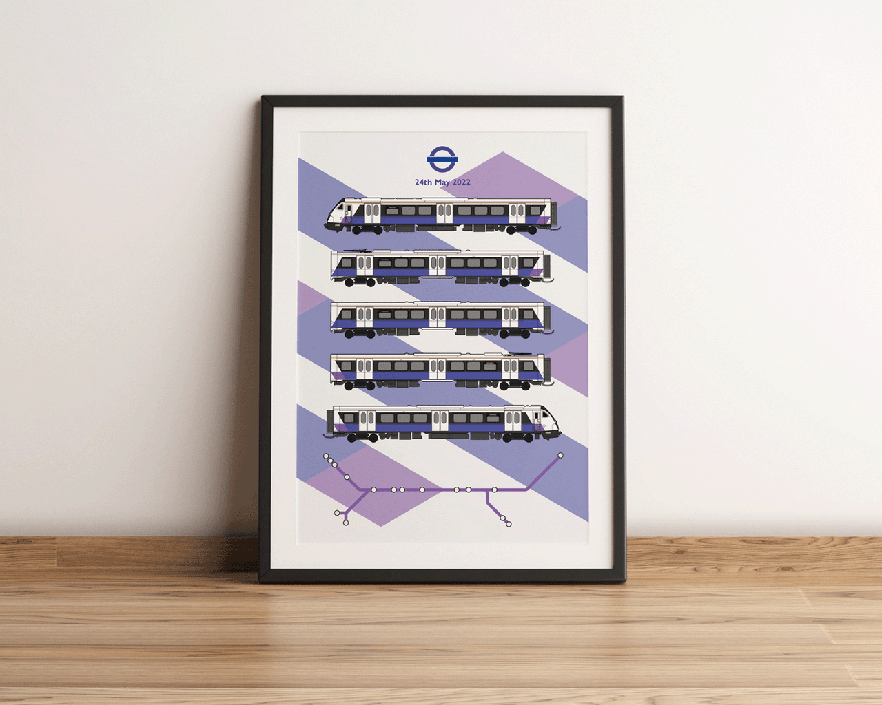 Elizabeth Line Opening Poster - Design 5