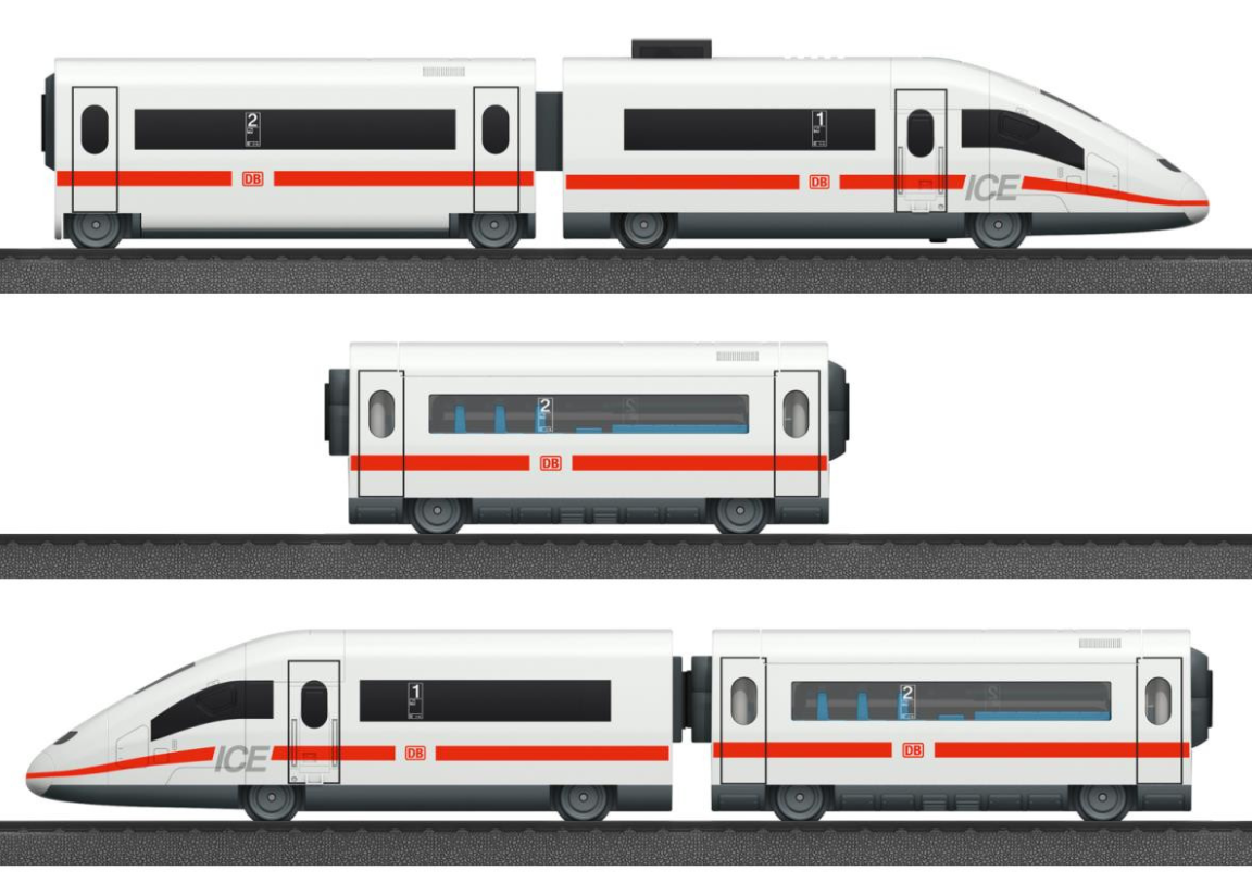 Marklin MyWorld German ICE3 Express Train Starter Set 29430