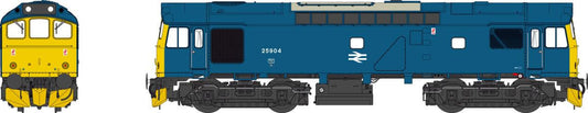 Heljan Class 25/3 25301 BR Blue With Domino Headcodes Model Railway Diesel Locomotive  2547