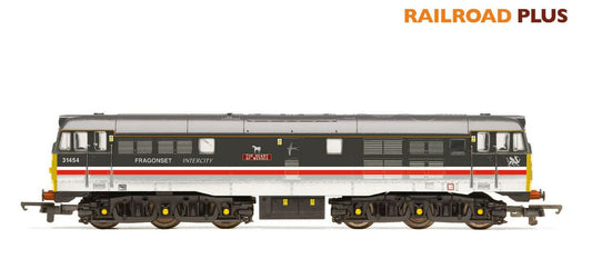 Hornby OO Gauge Railroad Plus BR InterCity, Class 31, A1A-A1A, 31454 'The Heart of Wessex' - Era 9 R30196