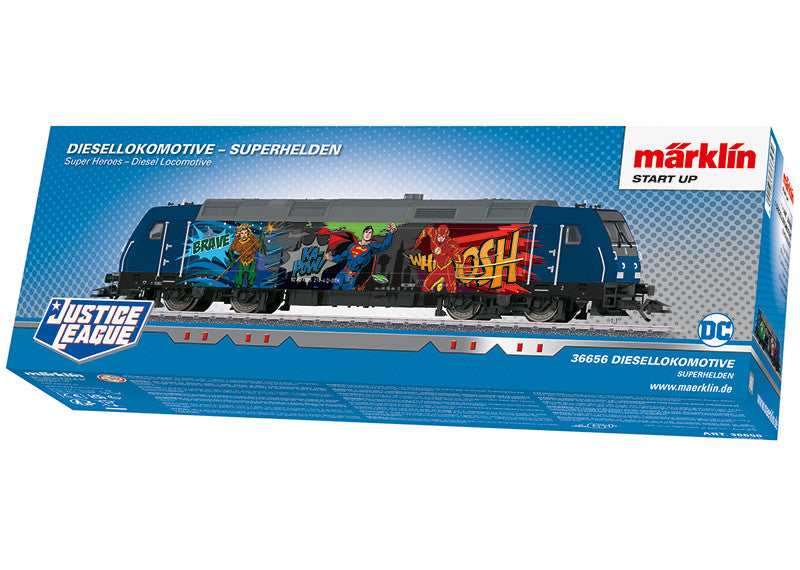 Marklin HO Gauge Start Up Superheroes BR285 Diesel Locomotive (~AC-Sound) 36656