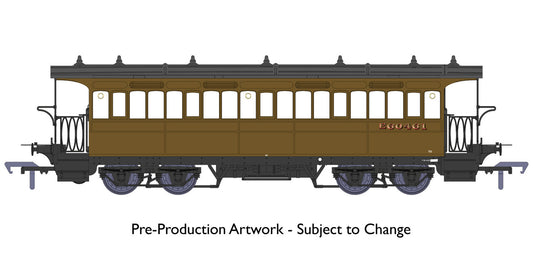 Rapido Trains OO Gauge Wisbech & Upwell Bogie Coach Third No E60461 BR/LNER Livery 919003