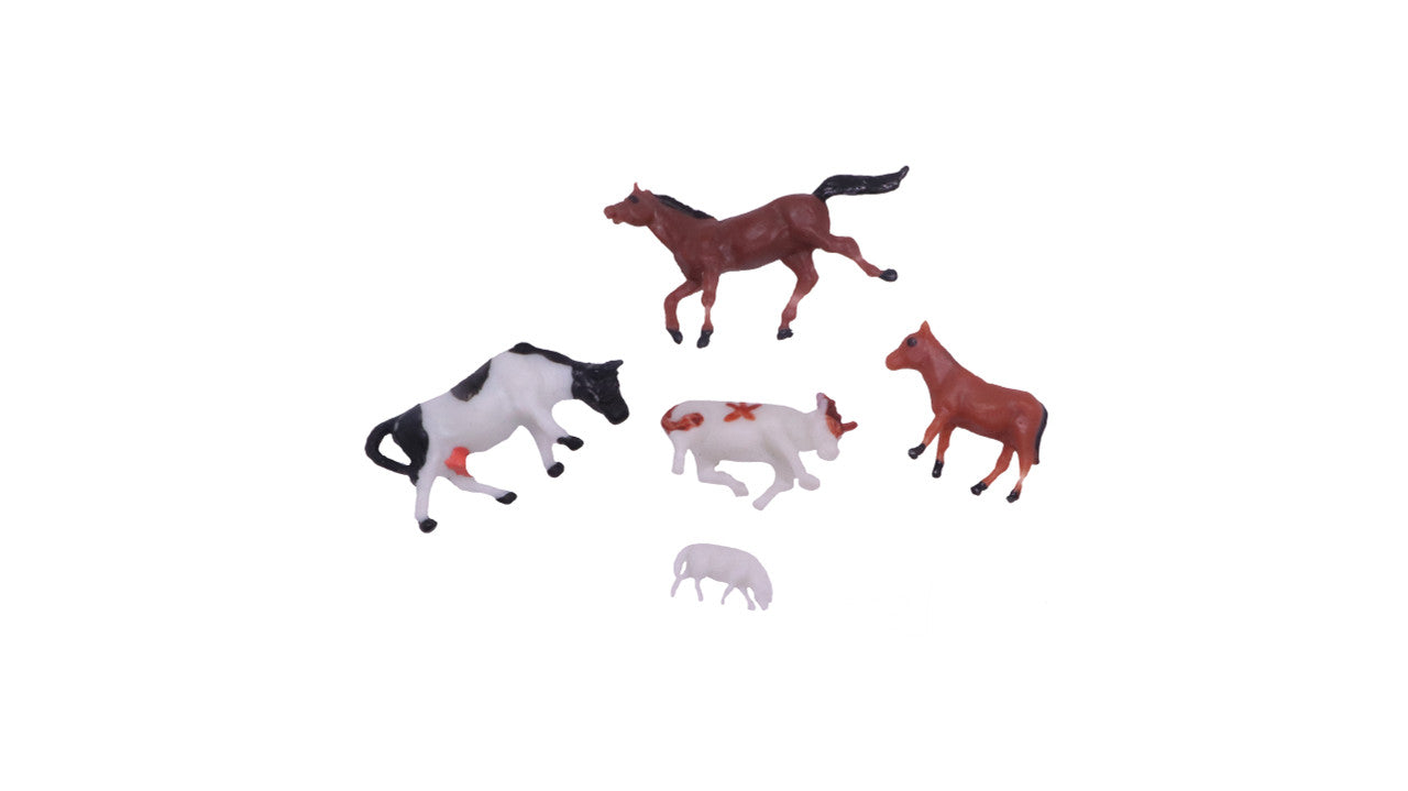 Railscenix OO Gauge Mixed Animal Figures (Set of 15) 1/87 RSC003