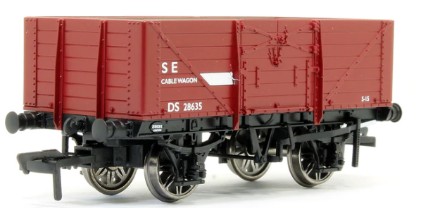 Rapido OO Gauge SECR D1355 7 plank open - BR S&T no.DS28635 907011