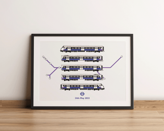 Elizabeth Line Opening Poster - Design 1