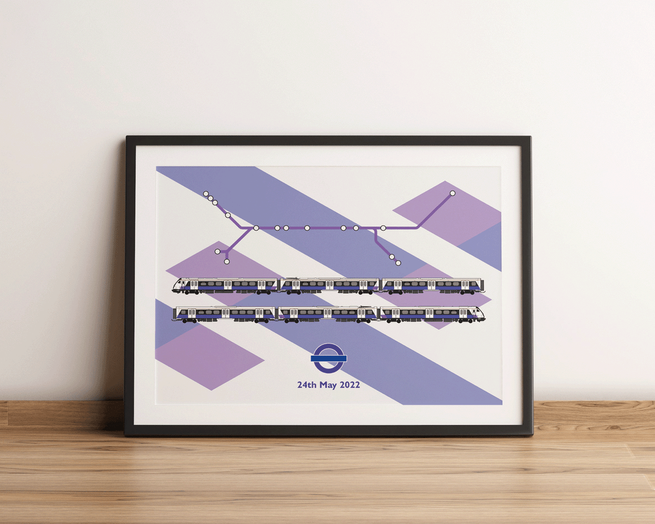 Elizabeth Line Opening Poster - Design 2