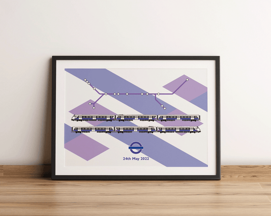 Elizabeth Line Opening Poster - Design 2