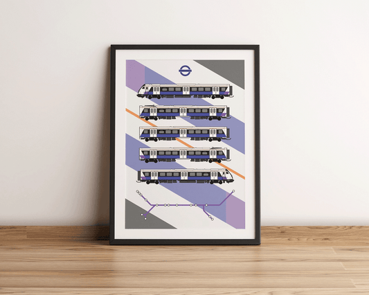 Elizabeth Line Opening Poster - Design 6