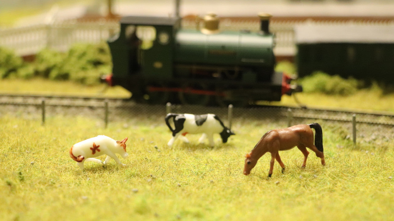 Railscenix OO Gauge Mixed Animal Figures (Set of 15) 1/87 RSC003