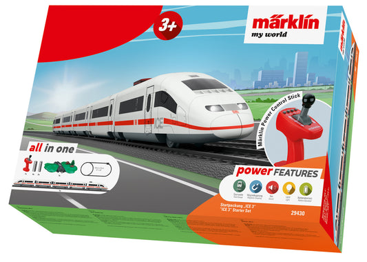 Marklin MyWorld German ICE3 Express Train Starter Set 29430